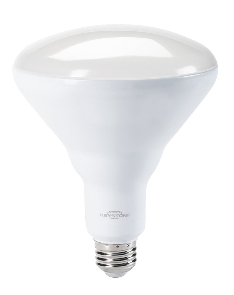 Keystone KT-LED13BR40-927 13 watt BR40 LED Flood Reflector Lamp, Medium (E26) Base, 2700K, 1100 lumens, 90 CRI, 25,000hr life, 120 Volt, Dimming