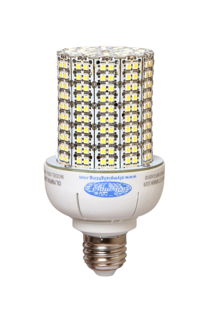 Olympia CCL-15W12-55K-E26 16 watt LED Self-Ballasted Compact Cluster Lamp, 2-3/4in. x 5in. tall, Medium (E26) base, 5500K, 2250 lumens, 50,000hr life, 120-277 volt, Non-dimmable