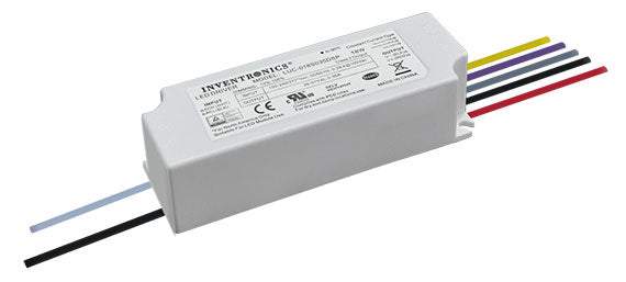 Inventronic LUC-018S035DSP 18 watt Constant Current LED Driver, 90-305V Input, 31-51VDC Output, 350mA Max Current, 0-10V Dimming