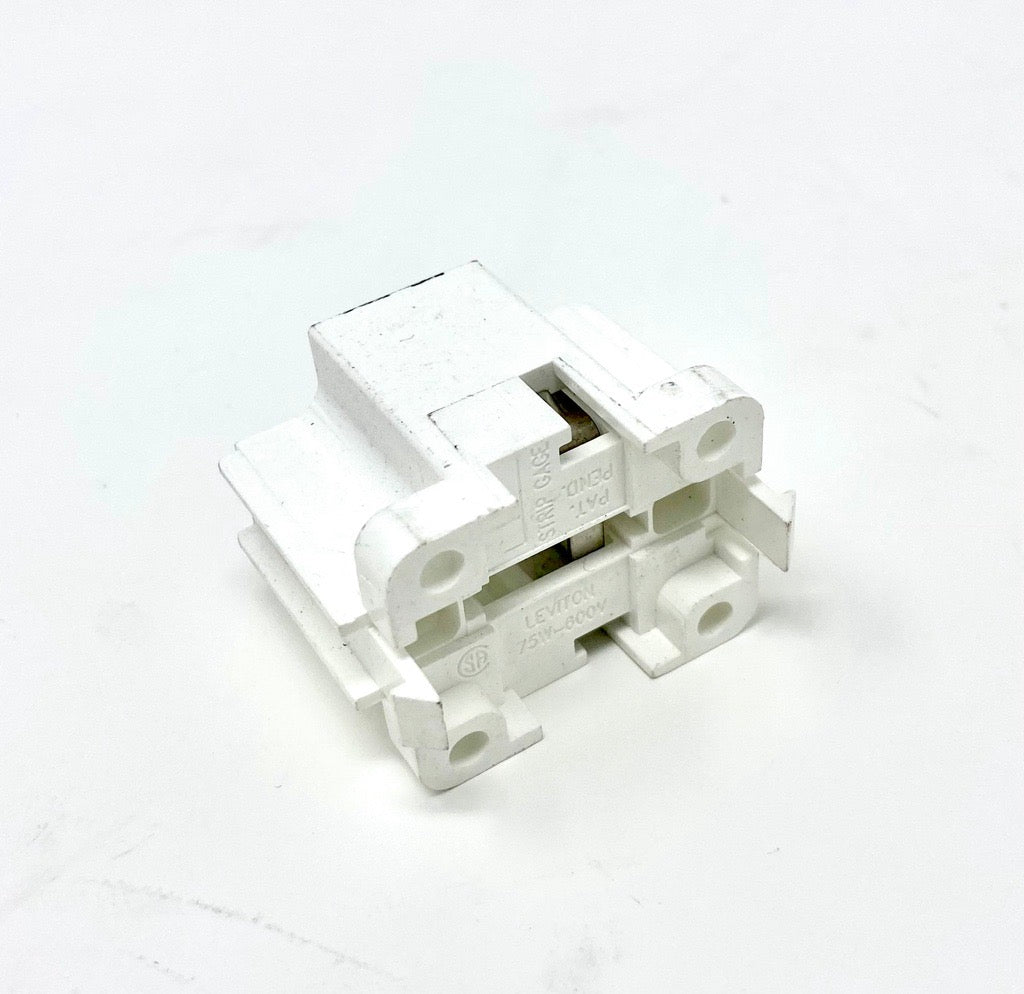 ADR D2714 Snap-In Vertical Bottom 2-Pin (GX23/GX23-2) base CFL Socket
