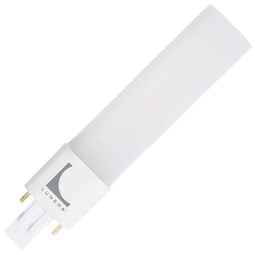 Lunera HN-H-GX23-U-5W-840-G4 5 watt Horizontal LED Plug-and-Play Lamp to replace 13W CFL, 2-Pin (GX23) base, 4000K, 535 lumens, 50,000hr life, Non-dimmable, 120-277 volt, Runs Off Existing Ballast. *Discontinued*