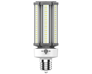 Rab HIDFA-54S-EX39-8CCT-BYP/3SP 36W/45W/54W, 5220/6525/7830 lumen 80CRI, 3000/4000/5000K, Dimmable, Field Adjustable wattage and CCT, 120-277V Ballast Bypass, Rated for use in enclosed fixtures in dry or damp locations, 50,000-Hour lifespan