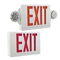 Holophane QM-LED-G-HO-SD-BAA Thermoplastic Exit Sign - Lighting Supply Guy