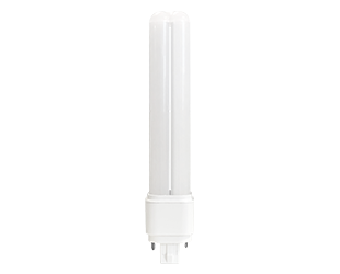 Rab PLC-9-O-827-HYB 9 watt LED Omnidirectional PL Retrofit Lamp, 2-Pin & 4-Pin (G24d/G24q) Base, 2700K, 1150 lumens, 50,000h life, 120-277 Volt, Non-Dimmable, Ballast Compatible & Ballast Bypass