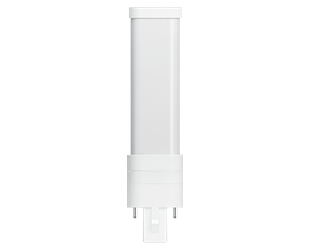 RAB Lighting PLS-3.5-H-827-HYB 3.5w LED 7-9w 2-pin CFL Replacement Lamp, 5.25"h x 11/4"w, 2-pin (GX23), 2700K, 325 lumens, 50,000hr life, 120-277 volt, Non-Dimming, Hybrid Plug and Play or Ballast Bypass