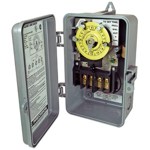 Precision CD103 Timeclock with Enclosure - Lighting Supply Guy