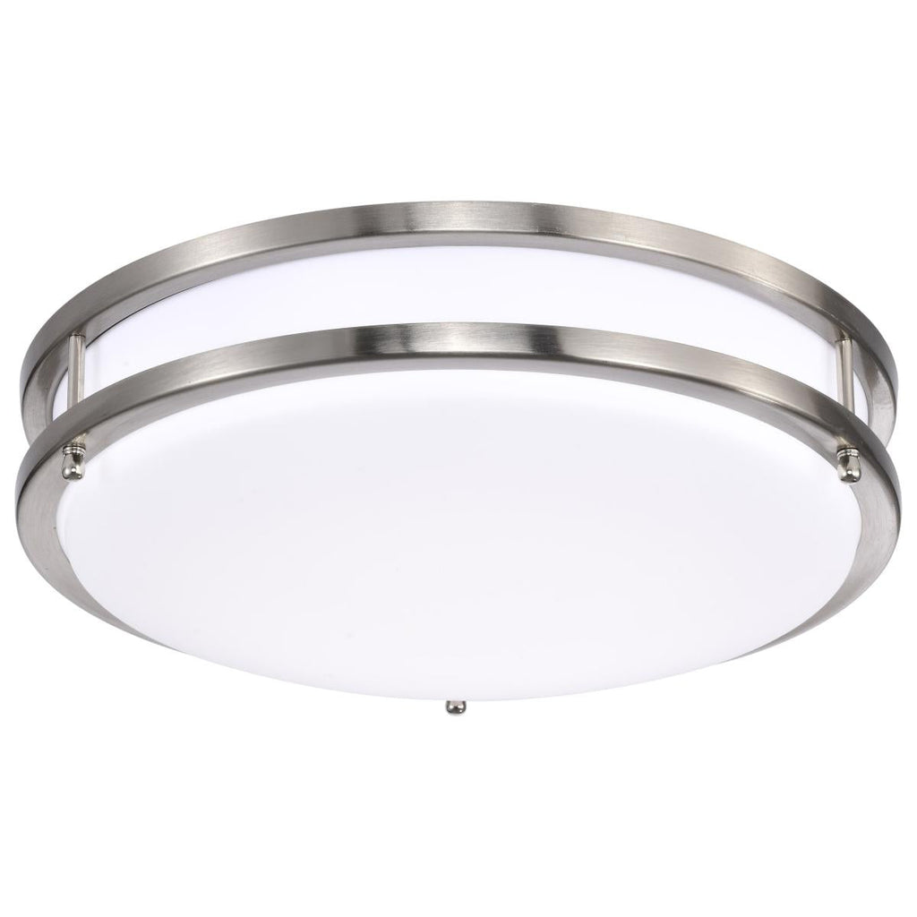 Satco 62-1636 25 watt LED 14" Round Drum Ceiling Light Fixture - Lighting Supply Guy
