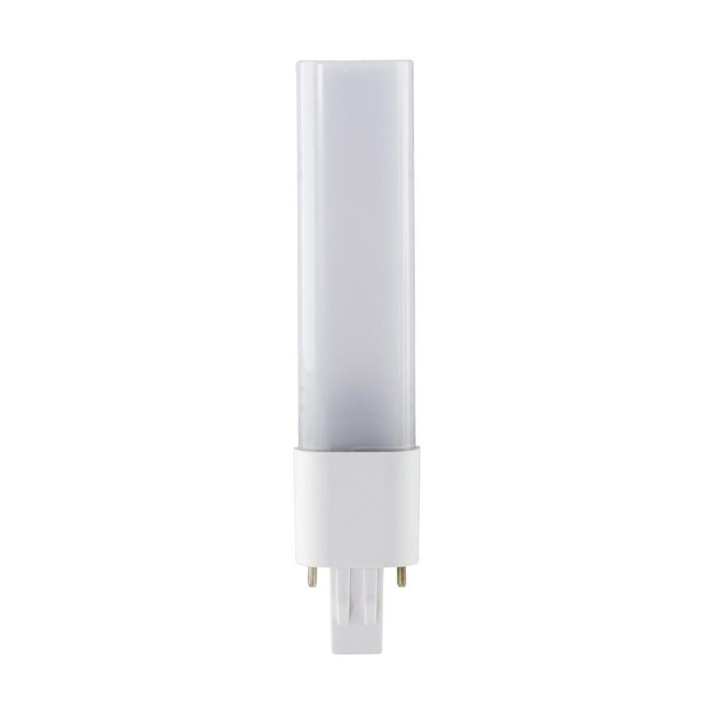 Satco S11550 5.5W/LED/CFL/827/2P/DUAL 5.5w PL Replacement for 9-13w CFL 2-pin Bulb - Lighting Supply Guy