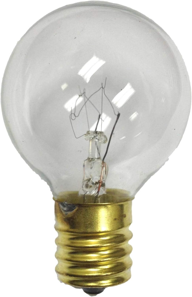 Sival G407E17CL G40 Bulb, 7W/130V, E17, Clear Lamp - Lighting Supply Guy